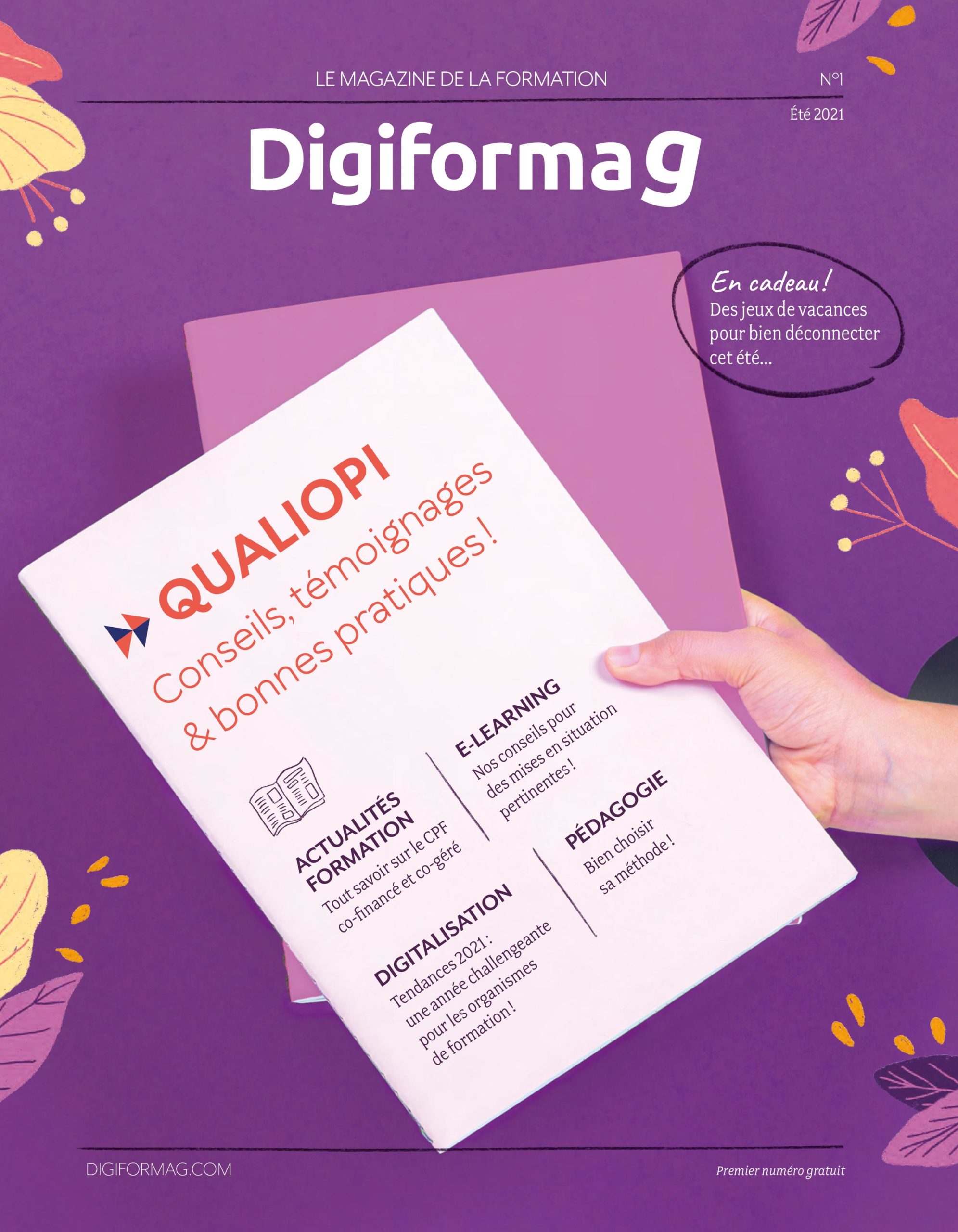 Couverture DIGIFORMAG Numéro 1