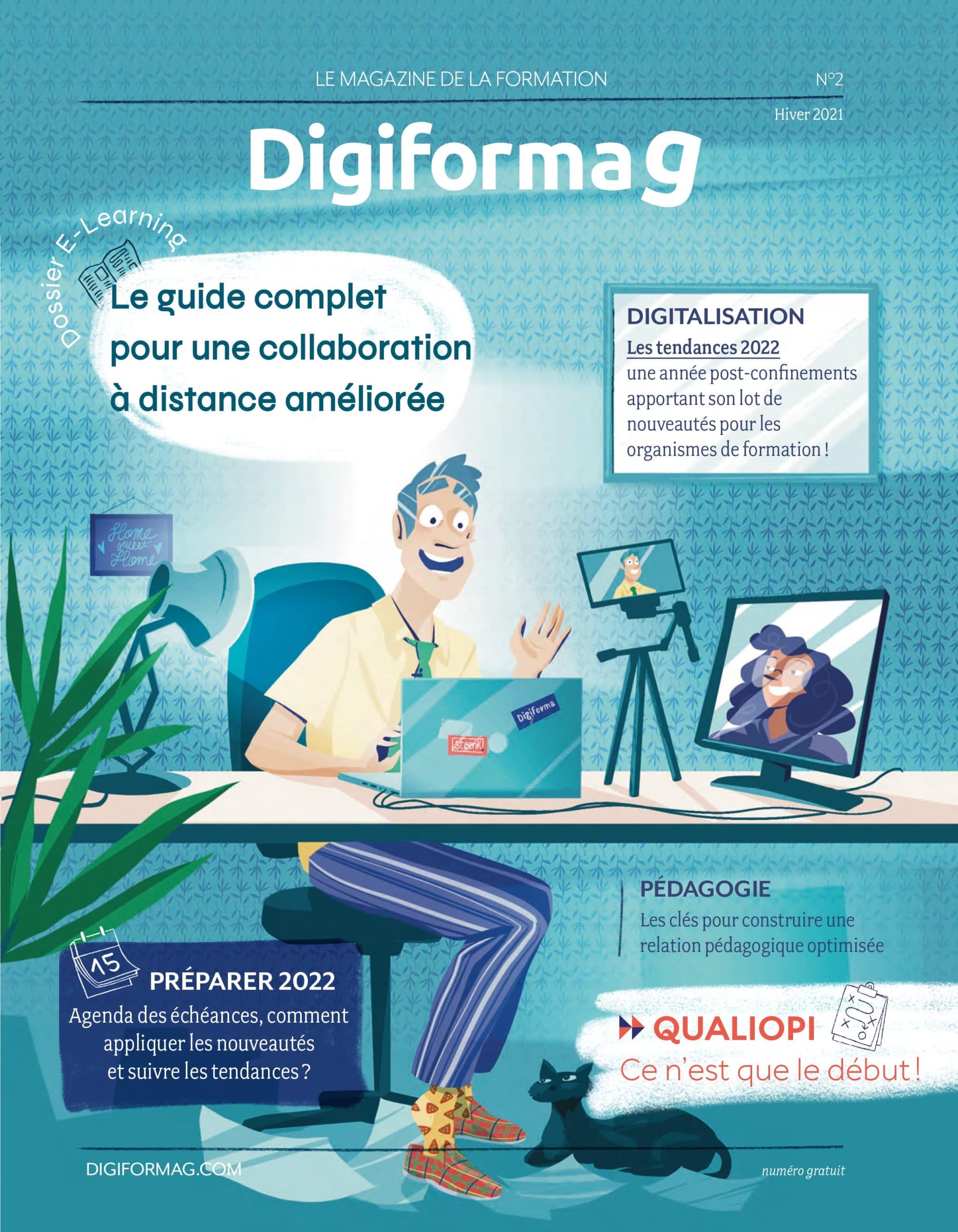 Couverture DIGIFORMAG Numéro 2