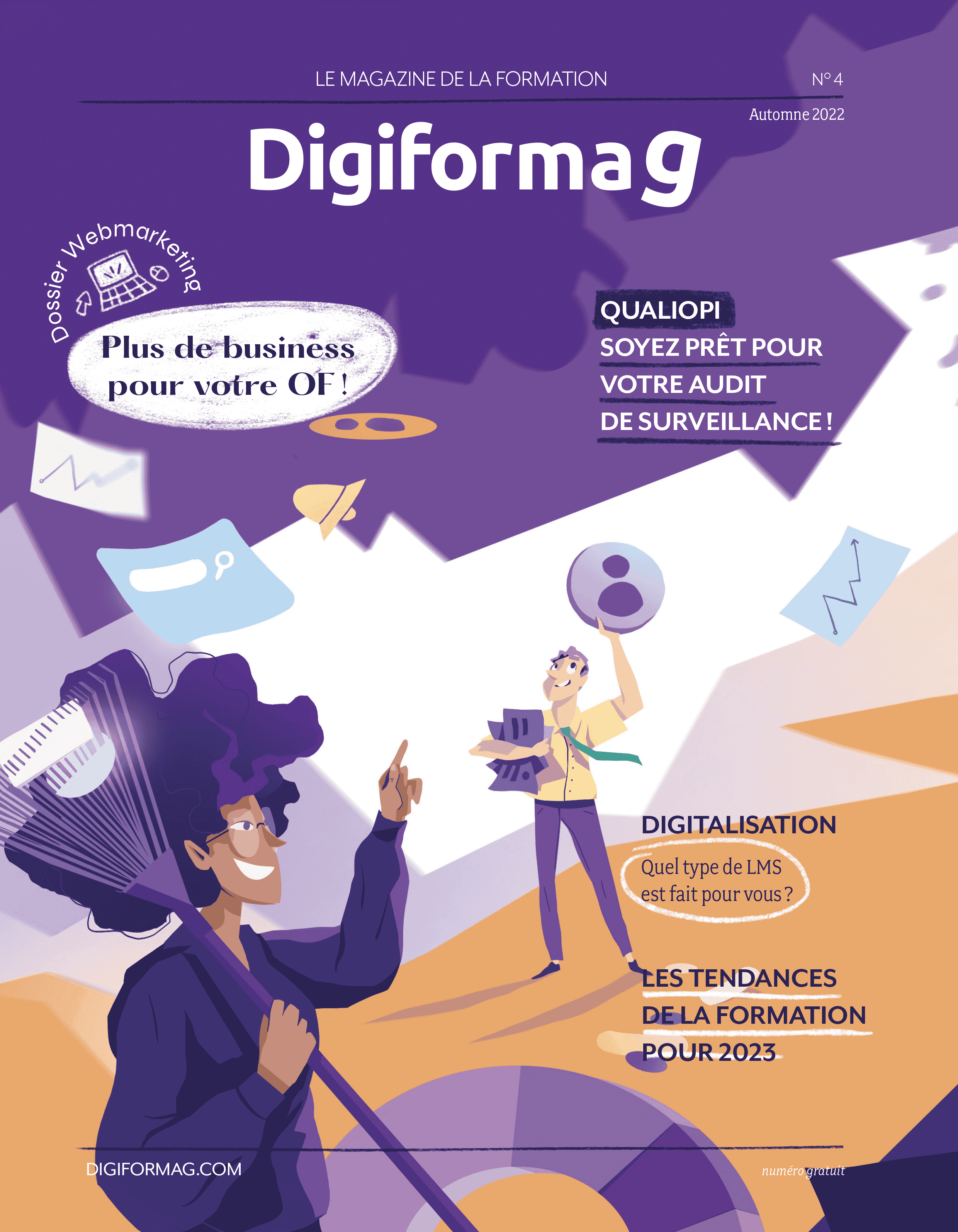 Digiformag Couverture Numéro 4