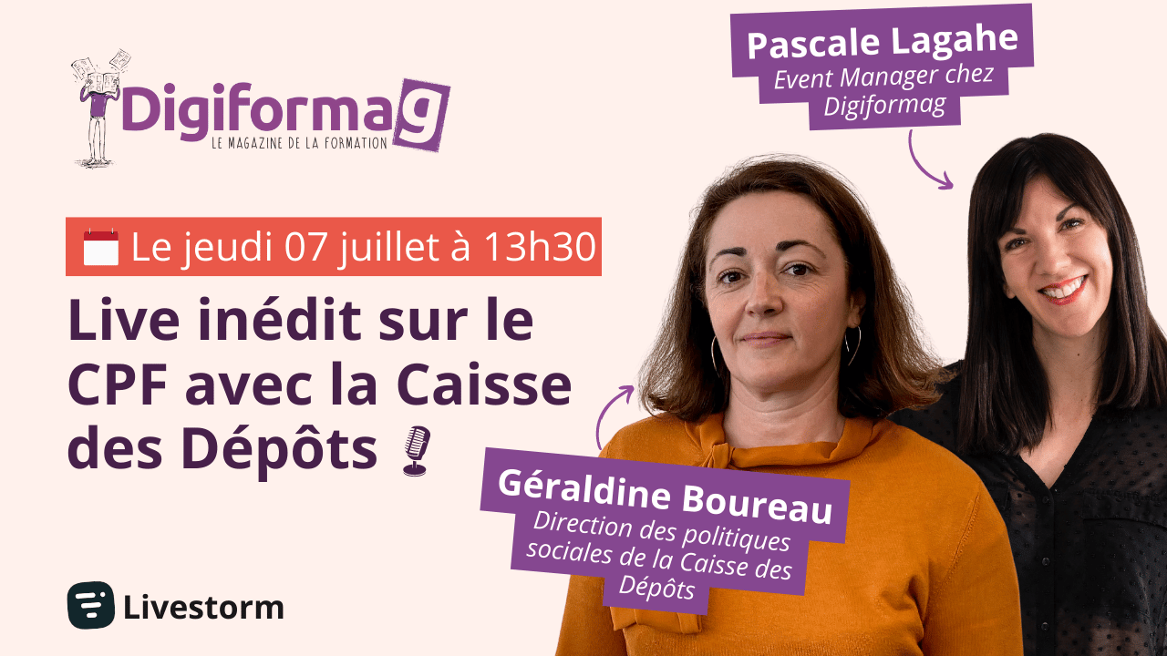 CPF x Caisse des dépôts - Webinaire Digiformag