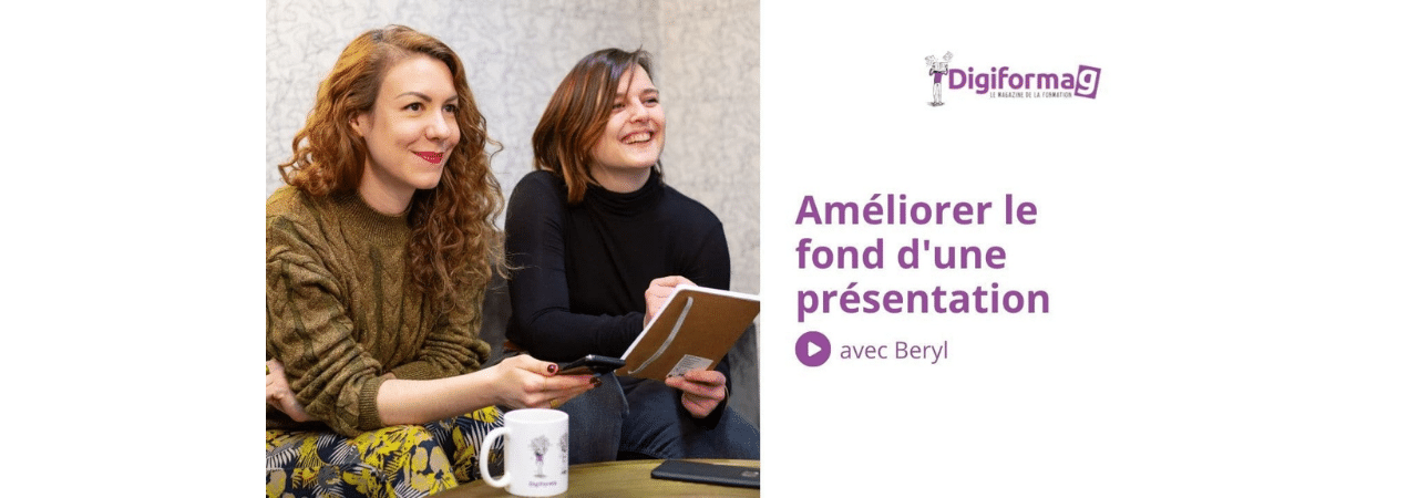 Améliorer le fond d’une présentation - Tutoriel Digiforma