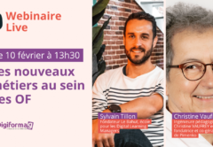 Webinaire Les nouveaux métiers dans la formation pro