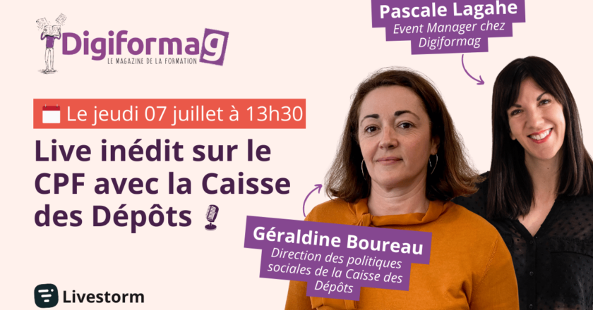 Webinaire Caisse des Dépôt sur le CPF