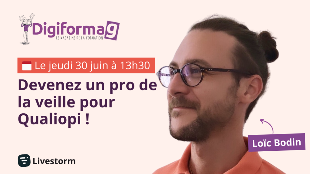 Webinaire sur la veille avec Loic Bodin