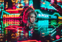 Woman mutli-cultural environment. Digiformag traning news