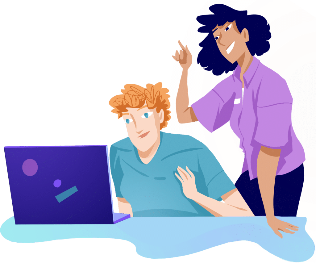 Illustration Digiforma - Equipe organisme de formation professionnelle