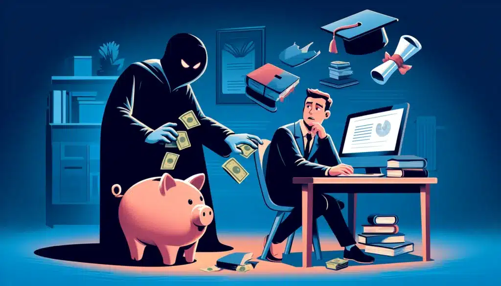 Fraude au CPF (source : Dalle-e)
